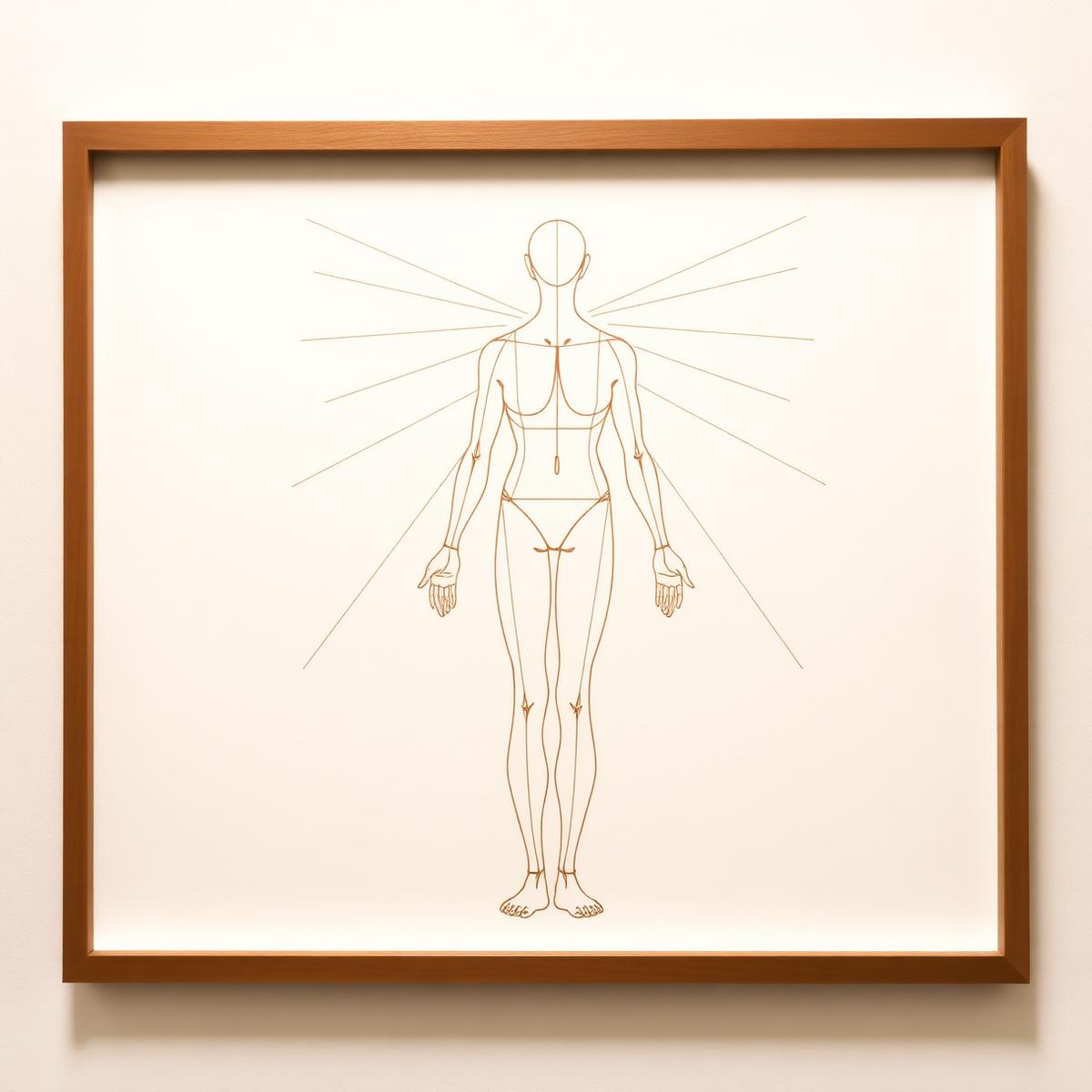 Illustrasjon av et Human Design-kart